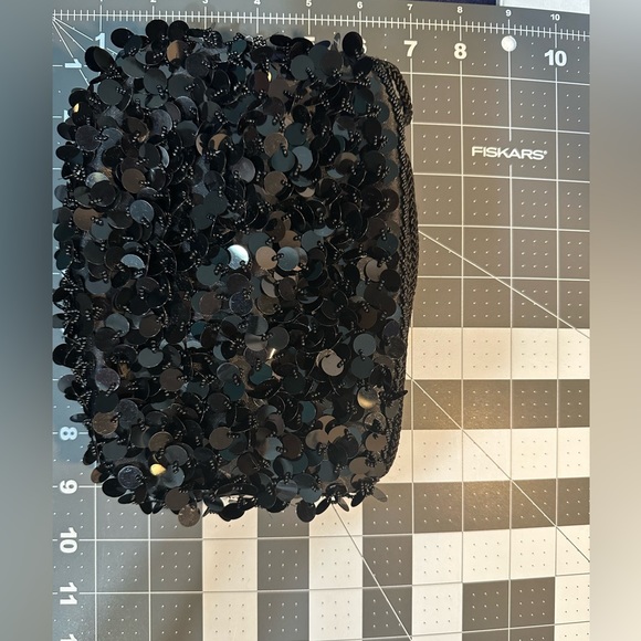 La Regale Evening Beaded Black Handmade - Picture 4 of 5